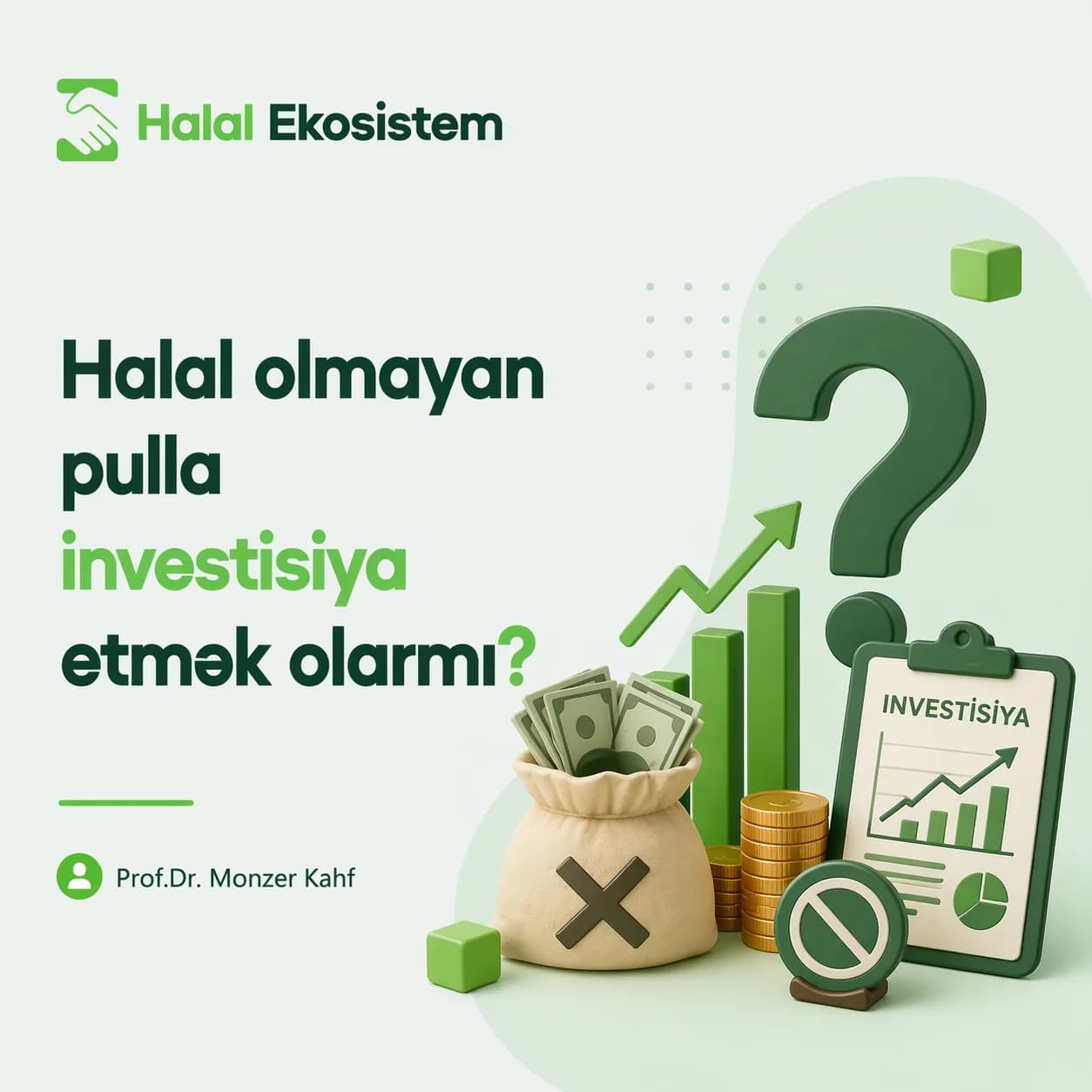 Halal olmayan pulla investisiya etmək olarmı?